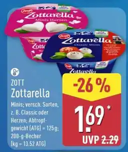 Aldi Nord Zott Zottarella Angebot