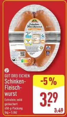 Aldi Nord GUT DREI EICHEN Schinken-Fleischwurst Angebot