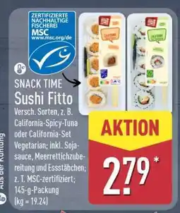 Aldi Nord Sushi Fitto Angebot