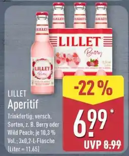Aldi Nord LILLET Aperitif Angebot