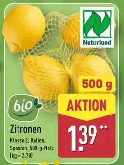 Aldi Nord Zitronen Angebot