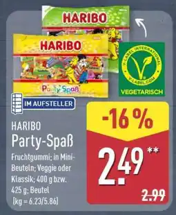 Aldi Nord HARIBO Party-Spaß Angebot