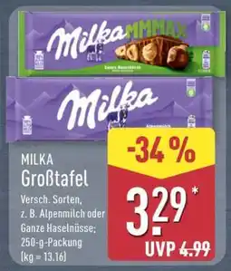 Aldi Nord MILKA Großtafel Angebot