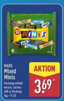 Aldi Nord MARS Mixed Minis Angebot