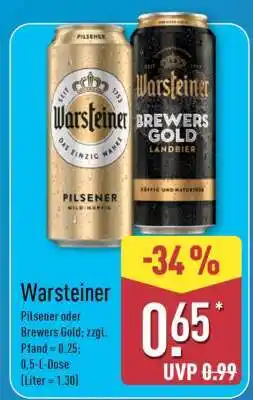 Aldi Nord Warsteiner Angebot
