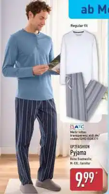 Aldi Nord UP2FASHION Pyjama Angebot