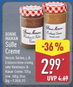 Aldi Nord Bonne Maman süße Creme Angebot