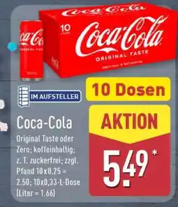 Aldi Nord Coca-Cola Angebot