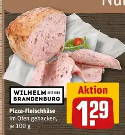 REWE Pizza-Fleischkäse Angebot
