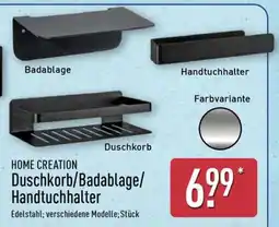 Aldi Nord Duschkorb/Badablage/Handtuchhalter Angebot
