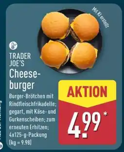 Aldi Nord TRADER JOE'S Cheeseburger Angebot