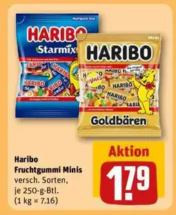 REWE HARIBO Fruchtgummi-Minis Angebot