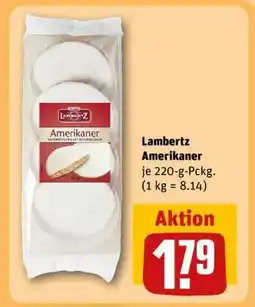REWE Lambertz Amerikaner Angebot