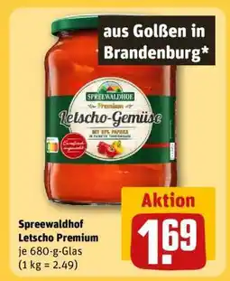 REWE Spreewaldhof Letscho Premium Angebot