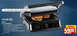 REWE 3-in-1 Kontakt-, Panini- und Tischgrill Angebot
