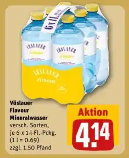 REWE Vöslauer Flavour Mineralwasser Angebot