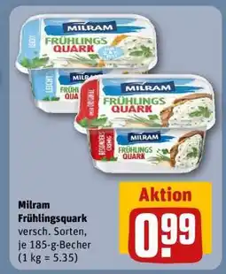REWE Milram Frühlingsquark Angebot