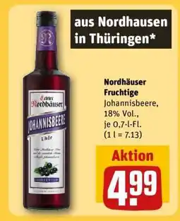 REWE Nordhäuser Fruchtige Johannisbeere Angebot