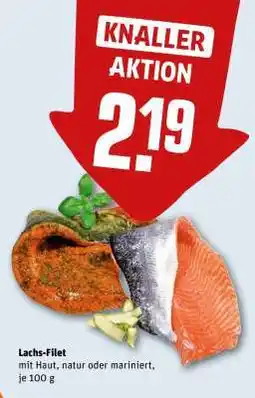 REWE Lachs-Filet Angebot