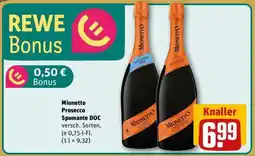 REWE Mionetto Prosecco Spumante DOC Angebot