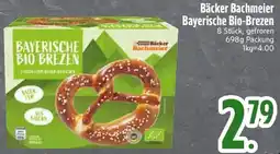 Edeka Bäcker Bachmeier Bayerische Bio-Brezen Angebot