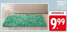 Edeka Badematte „Chenille" Angebot