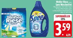 Edeka Weißer Riese oder Spee Waschmittel Angebot