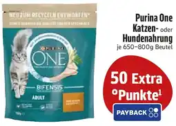 Edeka Purina One Katzen- oder Hundenahrung Angebot