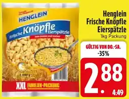 Edeka Henglein Frische Knöpfle Eierspätzle Angebot