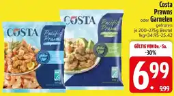 Edeka Costa Prawns oder Garnelen Angebot