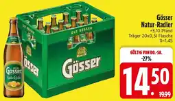 Edeka Gösser Natur-Radler Angebot