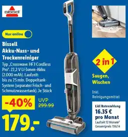 Lidl Bissell Akku-Nass- und Trockenreiniger Angebot