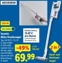Lidl Severin Akku-Staubsauger Angebot