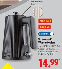 Lidl Silvercrest Wasserkocher Angebot