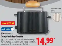 Lidl Silvercrest Doppelschlitz-Toaster Angebot
