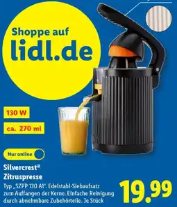 Lidl Silvercrest Zitruspresse Angebot