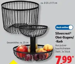 Lidl Silvercrest Obst-Etagere/ Korb Angebot