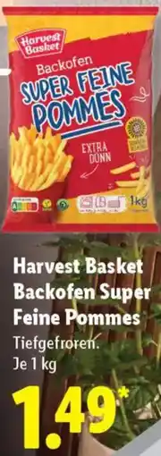 Lidl Harvest Basket Backofen Super Feine Pommes Angebot