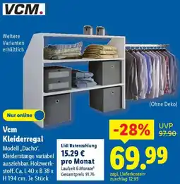 Lidl VCM Kleiderregal Angebot