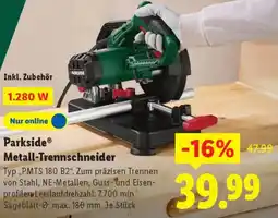 Lidl Parkside Metall-Trennschneider Angebot