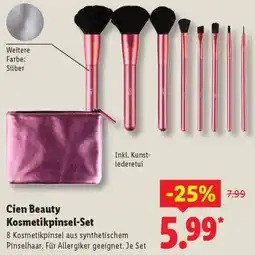 Lidl Cien Beauty Kosmetikpinsel-Set Angebot