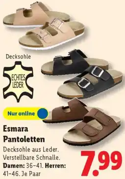 Lidl Esmara Pantoletten Angebot