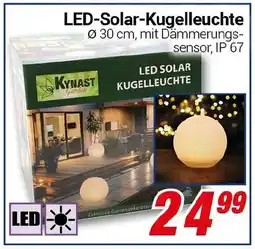 CENTERSHOP LED-Solar-Kugelleuchte Angebot