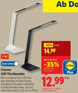 Lidl Livarno LED-Tischleuchte Angebot