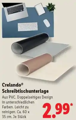 Lidl Crelando Schreibtischunterlage Angebot