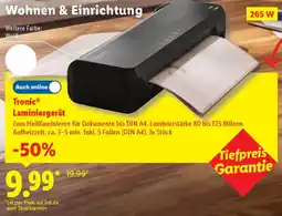 Lidl Tronic Laminiergerät Angebot
