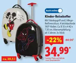 Lidl Kinder-Reisekoffer Angebot