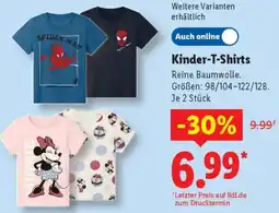 Lidl Kinder-T-Shirts Angebot