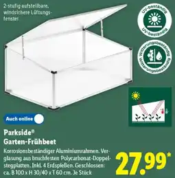 Lidl Parkside Garten-Frühbeet Angebot