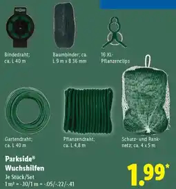 Lidl Parkside Wuchshilfen Angebot
